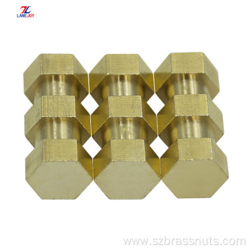 Brass Hexagonal flange nuts